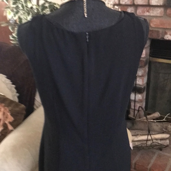 Sleeveless Simple Black Dress by CDC - Picture 4 of 5